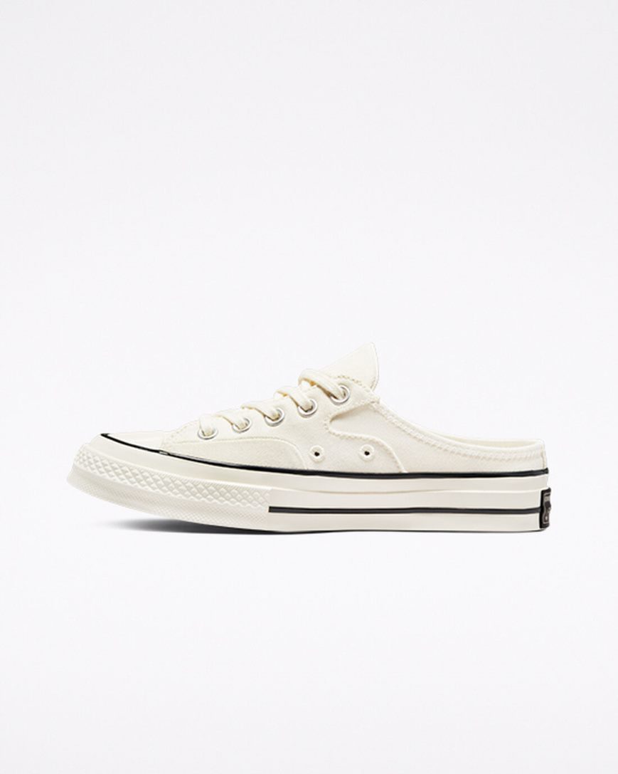 Tenisi Barbati Converse Chuck 70 Mule Bej Negrii | RO VSDGE496